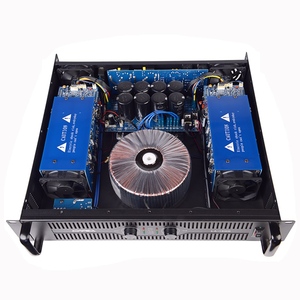 السعر المنخفض DJ في الهواء الطلق مكبر للصوت انتاج الطاقة 600W <span class=keywords><strong>2</strong></span> قناة المهنية مكبرات - Product Image 1