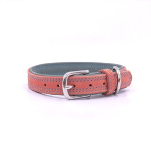 Fábrica al por mayor estilo de lujo ajustable PU collares y correas para perros de alta calidad de cuero genuino duradero para el entrenamiento de mascotas - Product Image 3