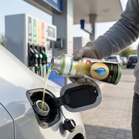 Nettoyant pour réservoir de carburant, émulsifiant, éliminateur d'eau, protection contre la corrosion, la rouille et le gel, pour tous les carburants