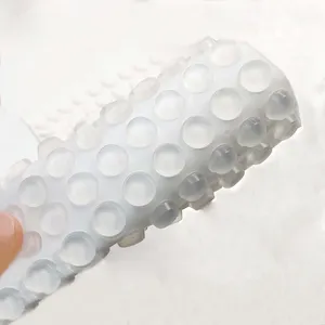 하이 퀄리티 투명 실리콘 자체 접착 찬장 도어 서랍 범퍼 전자 저울에 대 한 고무 발 패드