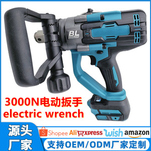 Llave de impacto eléctrica OEM de 18V con motor sin escobillas y batería de litio para reparación de automóviles y andamios - Product Image 5