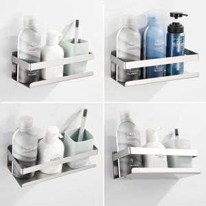 Giá để đồ nhà tắm bằng thép không gỉ 304, dán tường tự dính, kệ tắm, giá để dầu gội - Product Image 4
