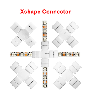 Connecteur de bande LED RGB 3528 2835, 4 broches, 8mm, carte PCB, boucle pas de soudure, connexion facile pour la lumière de bande Led - Product Image 6