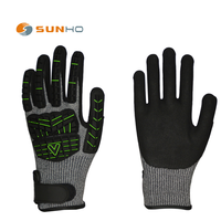 Gants de travail industriels en TPR HPPE, résistants aux coupures, de protection, pour la construction, gants de sécurité pour mécaniciens, gants anti-impact