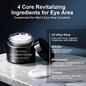 Creme para Olhos Orgânico com Nicotinamida, Cafeína, Retinol e Vitamina C, Ajuda a Reduzir Rugas e Olheiras - Product Image 3