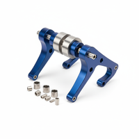 Connecteur de pied de robot en aluminium usiné CNC, composants anodisés de précision pour l'assemblage de robots quadrupèdes