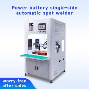 Single-Sided Automatic 14500, 18650, 21700 <b>Battery</b> Spot Welder for Lithium Ion <b>Battery</b> Cell Welding - Product Image 3