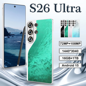 Potente Smartphone Android 15 S26 Ultra <span class=keywords><strong>con</strong></span> Tripla Fotocamera da 108MP e <span class=keywords><strong>Penna</strong></span> Stilo per Produttori di Telefonia Mobile all'Ingrosso - Product Image 2