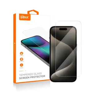 0.33mm Screen Protector Explosion-Proof HD Film Full Cover Tempered Glass For iPhone 15 Pro Max 14 Plus 13 12 Mini 11 7 8 6S