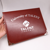 Porte-diplôme de luxe personnalisé en cuir PU, format A5/A4, pour certificat de Taekwondo, certificat de remise de diplôme, porte-certificat, couverture de cadre de diplôme