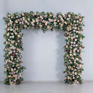 Arco <span class=keywords><strong>de</strong></span> Flores Artificiales Decorativo <span class=keywords><strong>de</strong></span> Alta Calidad para Bodas, Arco <span class=keywords><strong>de</strong></span> Rosas Blancas Artificiales para <span class=keywords><strong>Fondo</strong></span> <span class=keywords><strong>de</strong></span> Escenario <span class=keywords><strong>de</strong></span> Boda - Product Image 5
