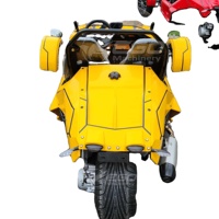 Mini UTV électrique à 3 roues haute vitesse tout-terrain, buggy des dunes, quad homologué pour la route avec 2 sièges