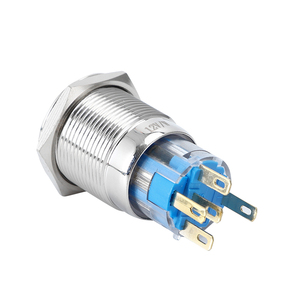 19 Mét 12V 5 Pin <span class=keywords><strong>LED</strong></span> Phẳng Không Thấm Nước Explosion Proof Latching <span class=keywords><strong>Push</strong></span> <span class=keywords><strong>Button</strong></span> Chuyển Nhà Sản Xuất - Product Image 5