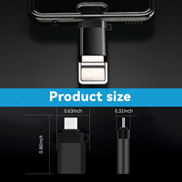 Adaptateur USB-C vers USB, adaptateur OTG USB-C mâle vers USB-A 3.0 femelle, convertisseur Type-C Thunderbolt 4 pour iPhone 17 Pro, MacBook, Samsung
