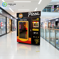 Pizza-automaat, automatische slimme robot pizza-maker, automatische pizza-automaat