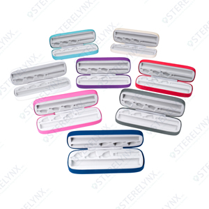 Premium PU Protective Carry <b>Case</b> for Microneedling Pen with 3 <b>Needle</b> Cartridge Storage and Travel Organizer Kit - Product Image 1