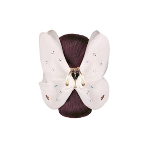 Peluca de moño para mujer con lazo transparente y clip para el cabello, peluca realista con volumen para atar en la parte trasera de la cabeza - Product Image 1