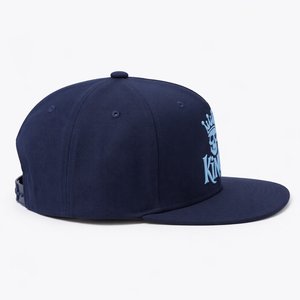 "Premium 5-Panel <b>Flat</b> Brim Baseball Cap Custom 3D Puff Embroidery Logo Outdoor Sport <b>Hat</b> Manufacturer Wholesale" - Product Image 3