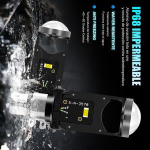 ไฟทำงาน LED กำลังสูง 24 วัตต์ 6 CSP สำหรับรถยนต์ จักรยานยนต์ไฟฟ้า อุปกรณ์เสริมมอเตอร์ 9-80 โวลต์ ไฟสปอตไลท์ ไฟตัดหมอก สี 6000k สำหรับรถยนต์ รถจักรยานยนต์ และรถยนต์ไฟฟ้า - Product Image 3