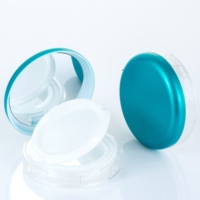 Boîte cosmétique portable personnalisable OEM A734 en plastique, boîte compacte pour fond de teint CC Cream Air Cushion, couleur nude, prix