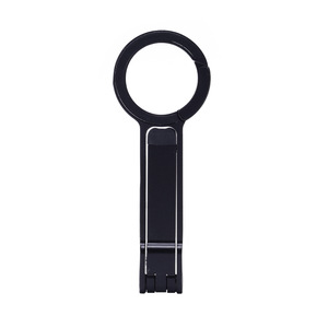 Trípode magnético plegable multifuncional para teléfono móvil, mosquetón giratorio de 360 ​​grados para teléfono móvil, Material de aleación de aluminio - Product Image 1