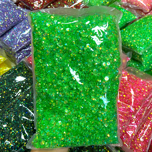 Nhà Máy Bán AB <span class=keywords><strong>Bling</strong></span> Flat Back Orange Resin Nail Rhinestone Tất Cả Các Kích Thước Cho Phụ Kiện Tự Làm - Product Image 3