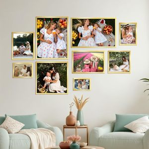 Impression sur toile personnalisée et peinture sur toile avec cadre en aluminium/bois, formats 11x14, 12x16, 24x36, toile pour affichage mural - Product Image 5