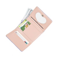 Nouveau Portefeuille Court en PU Pliable à Trois Volets Unisexe, Motif Winnie l'Ourson en Relief, Design Attrayant, Porte-Cartes