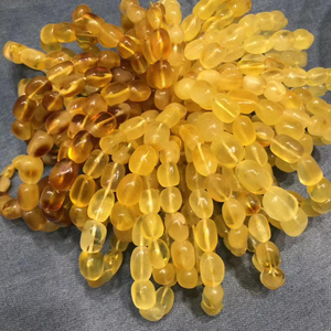 YZ Jewelry Perle di Ambra Naturale del Baltico a Forma Ovale/Rotonda Cabochon, Perle di Gemme Sciolte per Creazione di Gioielli - Product Image 4