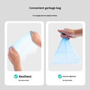 Kit de Limpieza para Perros Clásico y Ecológico 3 en 1: Recogedor de Excrementos Portátil de Plástico + Dispensador de Bolsas para Excrementos + Dispensador de Pastillas para Montar en la Correa - Product Image 4