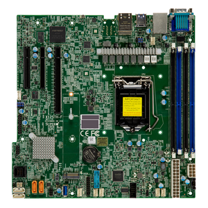Carte mère de serveur Micro-ATX MBD-X12STH-F avec un seul socket C256 LGA-1200 (socket H5), prise en charge DDR4, nouvelle livraison rapide, bon prix - Product Image 1