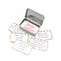 Vente chaude Fabrication Personnalisé Anglais Espagnol Français Italien Apprentissage Adulte Fête Boire Couples Jeu de Cartes
