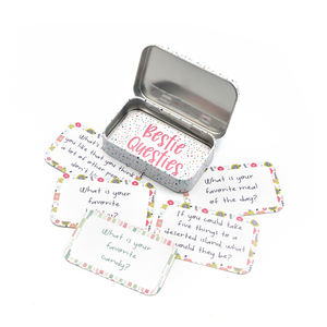 Vente chaude Fabrication Personnalisé Anglais Espagnol Français Italien Apprentissage <span class=keywords><strong>Adulte</strong></span> Fête Boire Couples Jeu de Cartes - Product Image 3