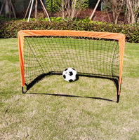 But de football portable pliable pour l'entraînement en plein air, filet de football pour enfants et adultes