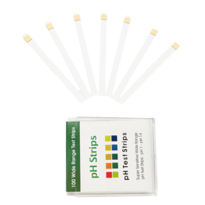 Bandelettes de <span class=keywords><strong>test</strong></span> de pH haute sensibilité 0-14 testeur de pH en papier pH <span class=keywords><strong>100</strong></span> bandelettes/boîte - Product Image 5