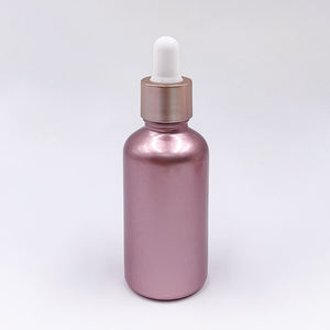 Botella de Vidrio Vacía Redonda Color Oro Rosa con Gotero para Cuidado de la Piel, Tamaños de 5ml, 15ml, 30ml, 50ml y 100ml, con Tapa de Rosca Sellante, Venta al Por Mayor - Product Image 3