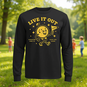 Camiseta de manga larga Live It Out Love Like Jesus Vbs 2025 - Product Image 3