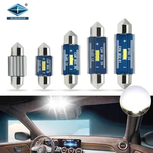 High Brightness LED Festoon Bulbs C5W 31MM 36MM 39MM 41MM Car Light Accessories for License Plate & Backup Light