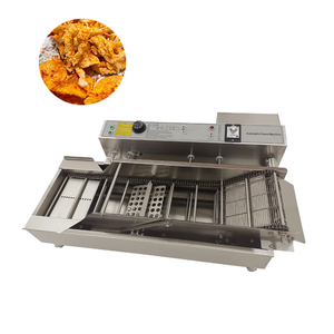 Meilleure Vente Mondiale : Petite Friteuse Automatique à Double Bande Transporteuse en Acier Inoxydable 304 pour <span class=keywords><strong>la</strong></span> Fabrication de Donuts Grecs - Product Image 2