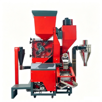Polisseuse de riz portable intégrée, machine de traitement mobile avec tamis vibrant à faible taux de bris pour petites exploitations agricoles et usage domestique