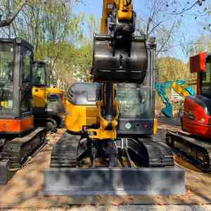 Excavatrice Kobelco SK55 d'<span class=keywords><strong>occasion</strong></span>, d'origine japonaise, mini-excavatrice sur chenilles de 5 tonnes - Product Image 2