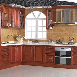 2020 The Latest American Stand Rta Modern Melamine Kitchen Cabinet - Product Image 1