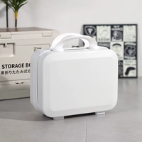 2025 nouveau ABS Mini étui de voyage-organisateur cosmétique étanche avec fermeture à glissière trousse de toilette Portable pour les femmes OEM