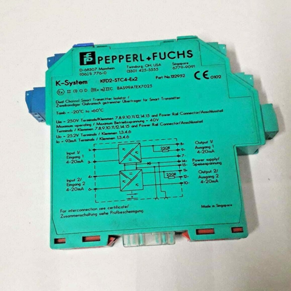 Plc Kfd2-stc4-ex2 2-wire Smart Transmitters 132952 New for Warranty Product