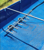 Aérateur à micro-nano bulles, moteur d'aération à haute dissolvabilité d'oxygène, machine d'aération 1500W-7500W pour étang à poissons, crevettes, aquaculture, eaux usées
