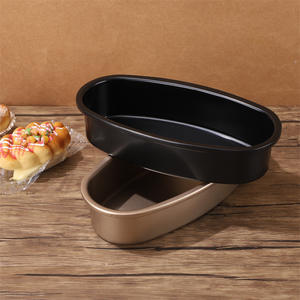 Molde Ovalado para Pastel <span class=keywords><strong>de</strong></span> Queso <span class=keywords><strong>de</strong></span> Acero al Carbono <span class=keywords><strong>de</strong></span> Grado Profesional, Antiadherente, Ideal para Hornear Postres <span class=keywords><strong>de</strong></span> Ricotta - Product Image 5