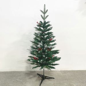 Árbol de Navidad Artificial Económico de 100 cm, Pequeño Árbol de Navidad Decorativo para Escritorio - Product Image 2