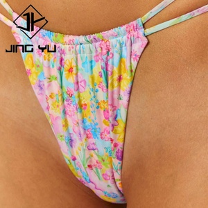 Maillot de bain personnalisé pour femmes, maillot de bain OEM, vente chaude, maillots de bain imprimés personnalisés, dos nu, bikini deux pièces micro - Product Image 6