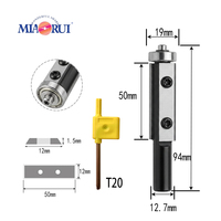 Miaorui 12.7mm Mata Bor Router Mekanik Penjepit Langsung dari Pabrik, Pisau Lepas Pasang, Pemotong Kayu, Dropshipping