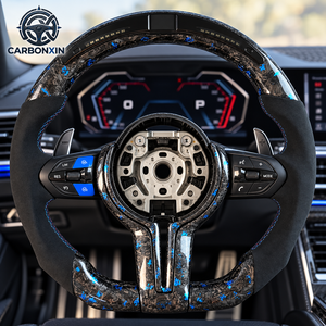 Volant personnalisé pour BMW F20 F22 F30 F31 F32 F82 F15 F82 M4 F80 M3 M5 F90 F06 F10 F56 E92 E60 E61 E90 E39 E91 E70 - Product Image 2